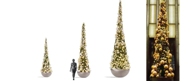 Moss Bauble Tree