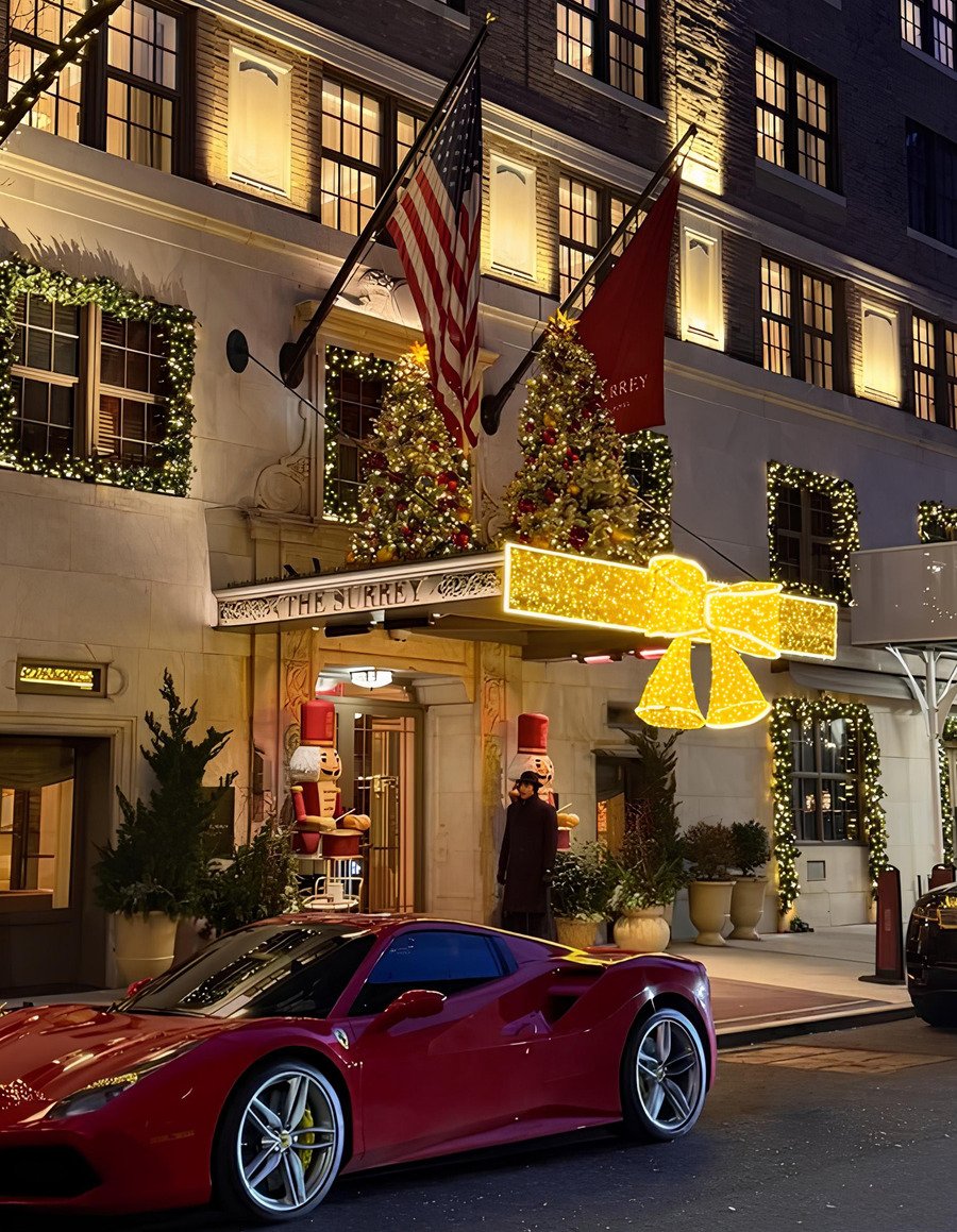 Hotel Christmas Decorations New York