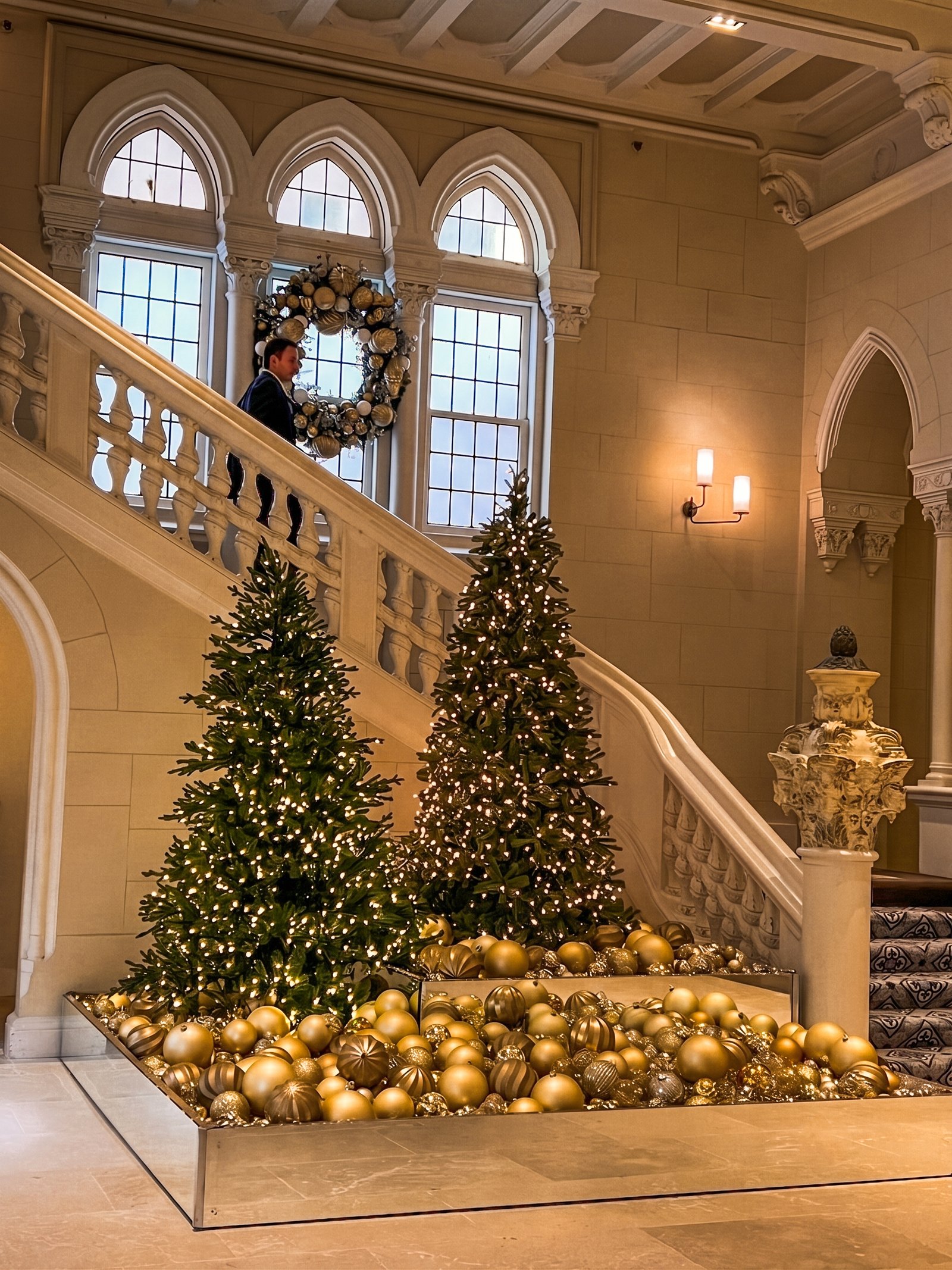 Luxury Christmas Decorations in Florida commercial properties