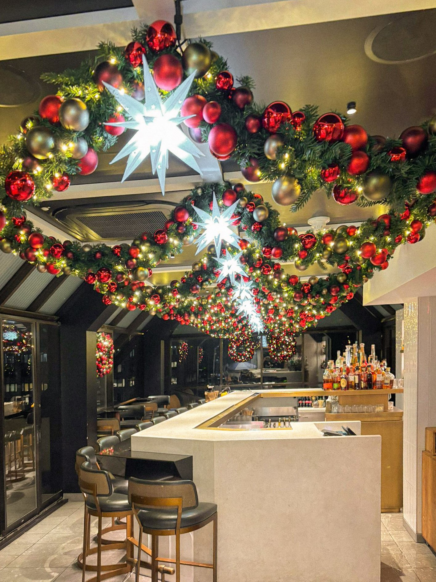 Hotel Christmas Decorations in New York