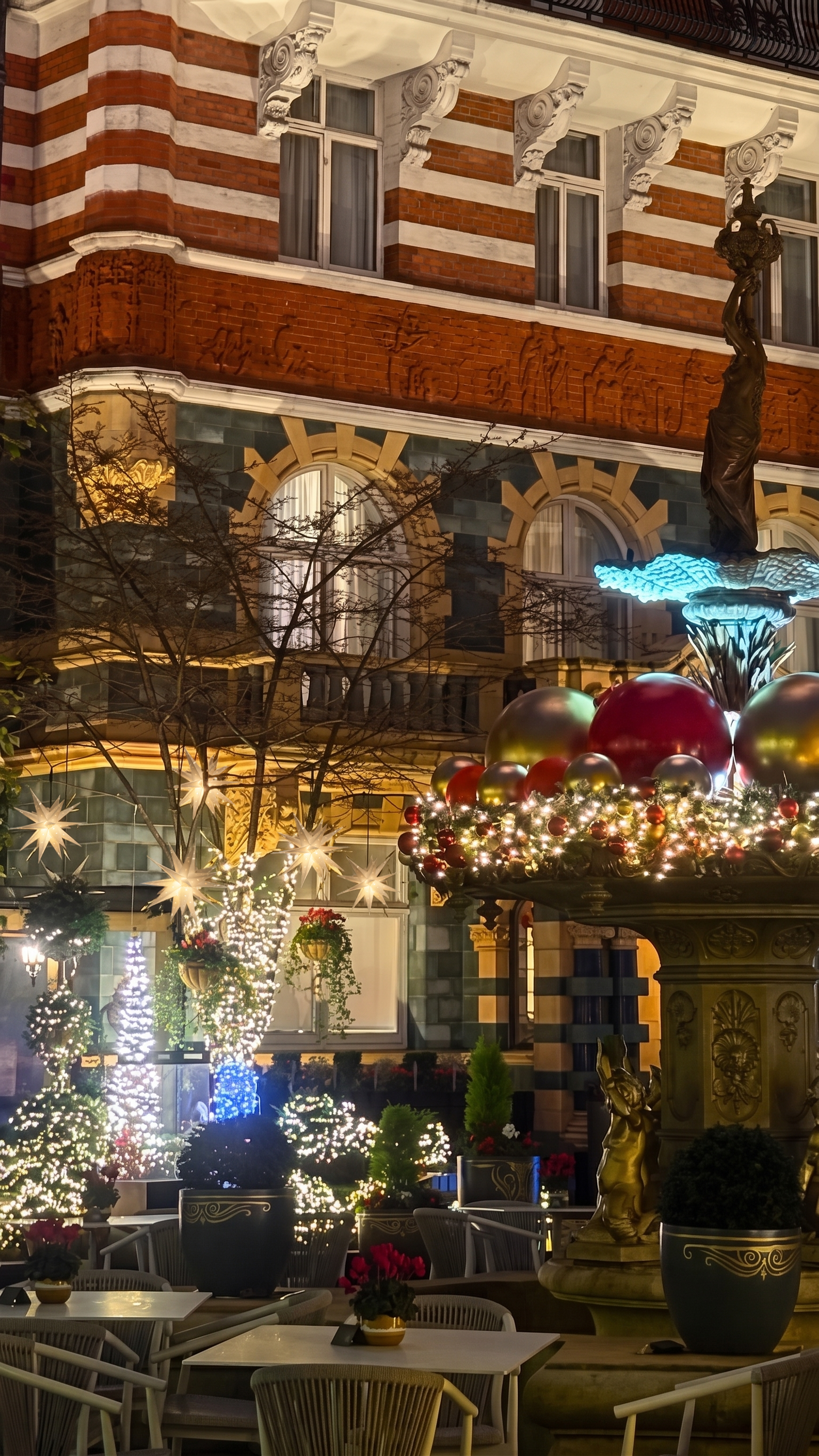 Christmas Decorations in England