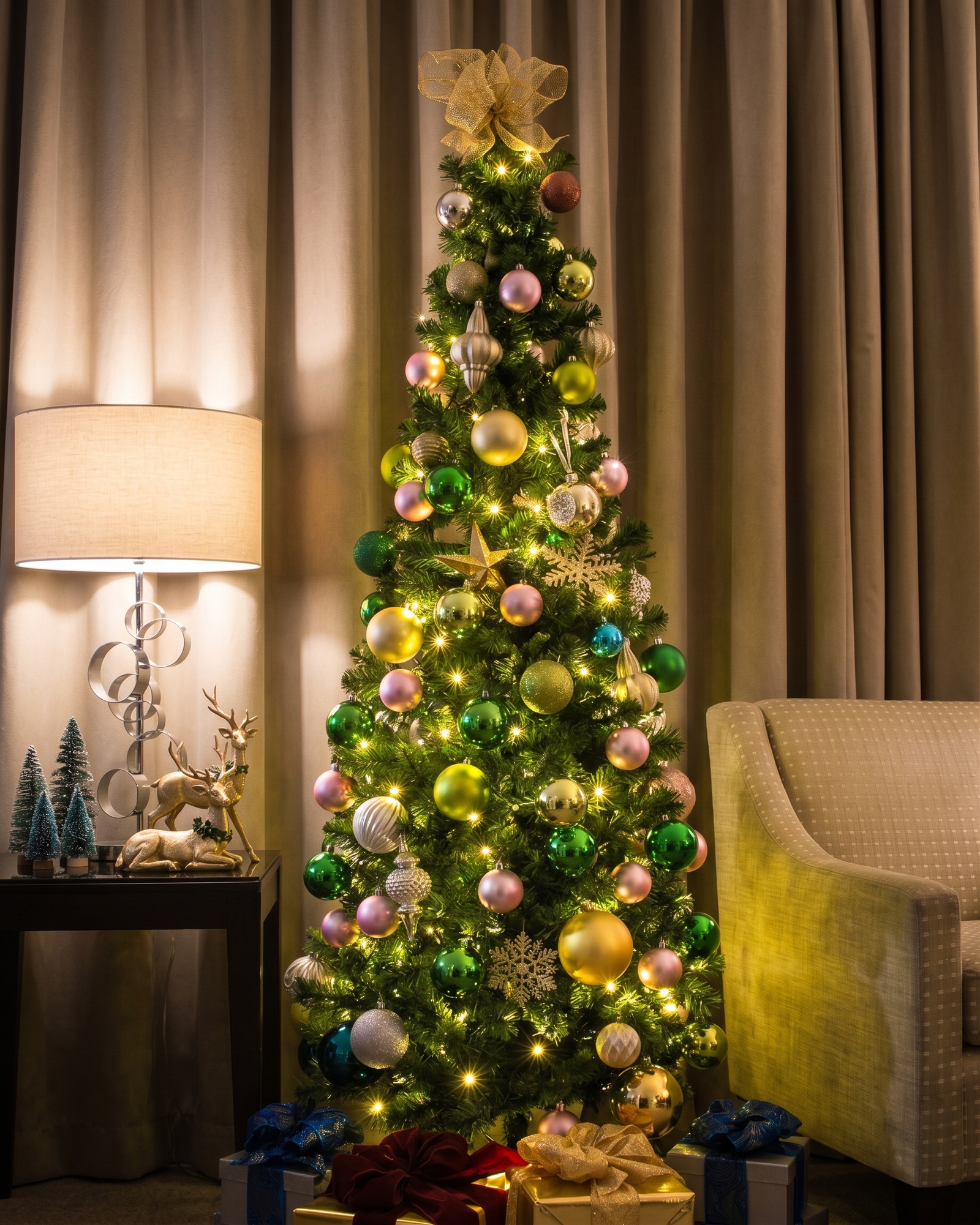 Luxury Christmas Tree Installation Process